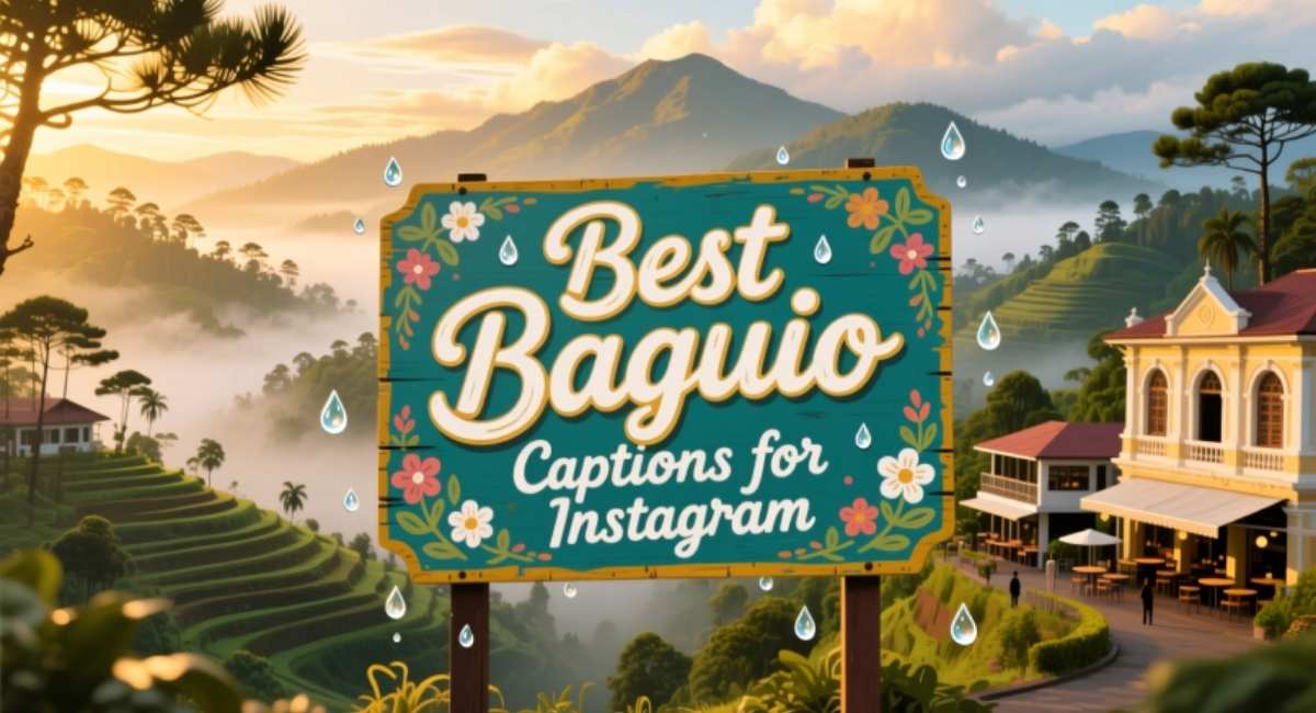 1400+ Best Baguio Captions for Instagram | Funny, Romantic & Short Ideas