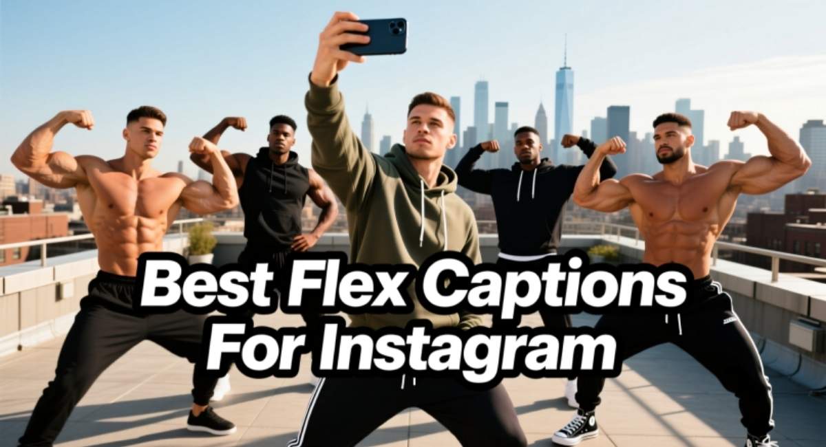 1400+ Best Flex Captions For Instagram | Stylish, Funny & Trendy Captions