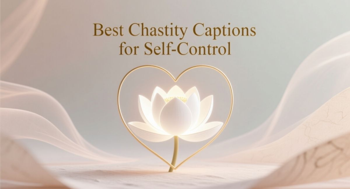 800+ Best Chastity Captions for Self-Control, Discipline, and Daily Inspiration