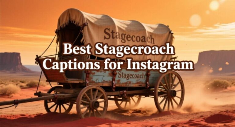 Best Stagecoach Captions for Instagram: Funny, Cute & Trendy Ideas