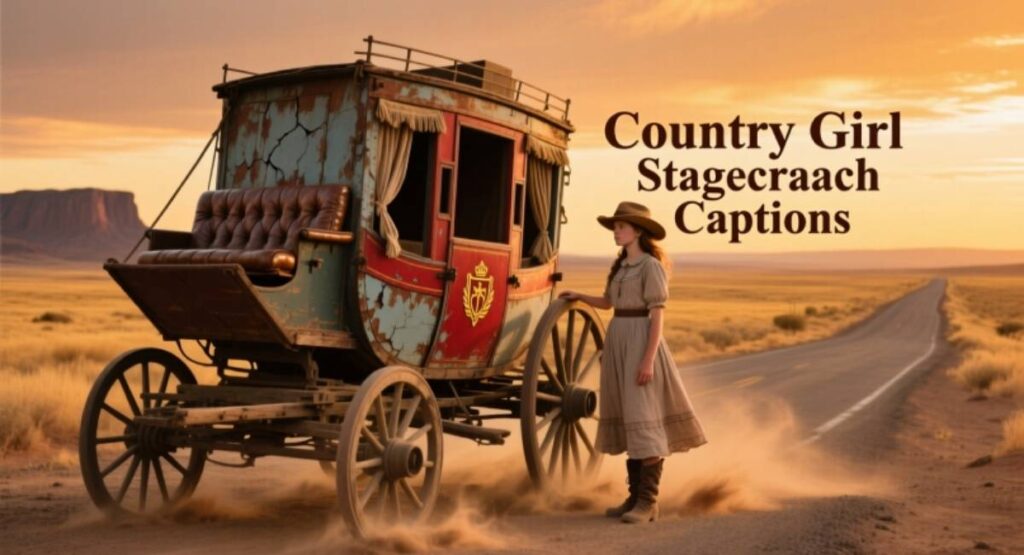 Country Girl Stagecoach Captions