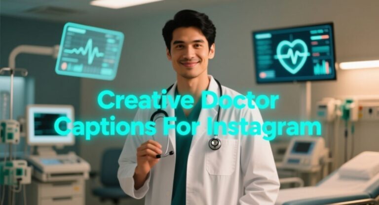 Creative Doctor Captions For Instagram | Funny, Cute & Motivational Ideas
