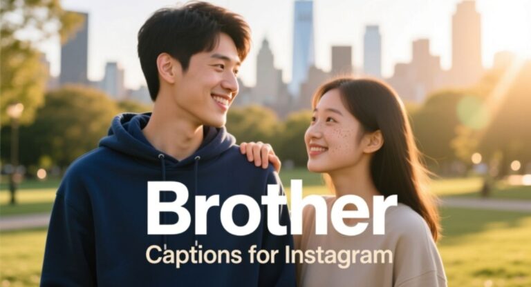 Brother Captions for Instagram – Funny, Cute & Heartwarming Ideas for Posts