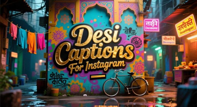 Desi Captions For Instagram – 800+ Fun, Funny, Romantic & Trendy Caption Ideas