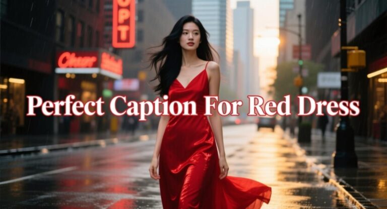 Perfect Caption For Red Dress Ideas To Make Your Instagram Shine