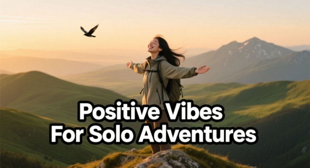 Positive Vibes For Solo Adventures