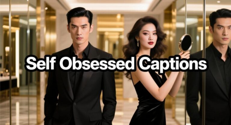 Self Obsessed Captions: Bold, Funny & Unique Lines for Instagram Posts