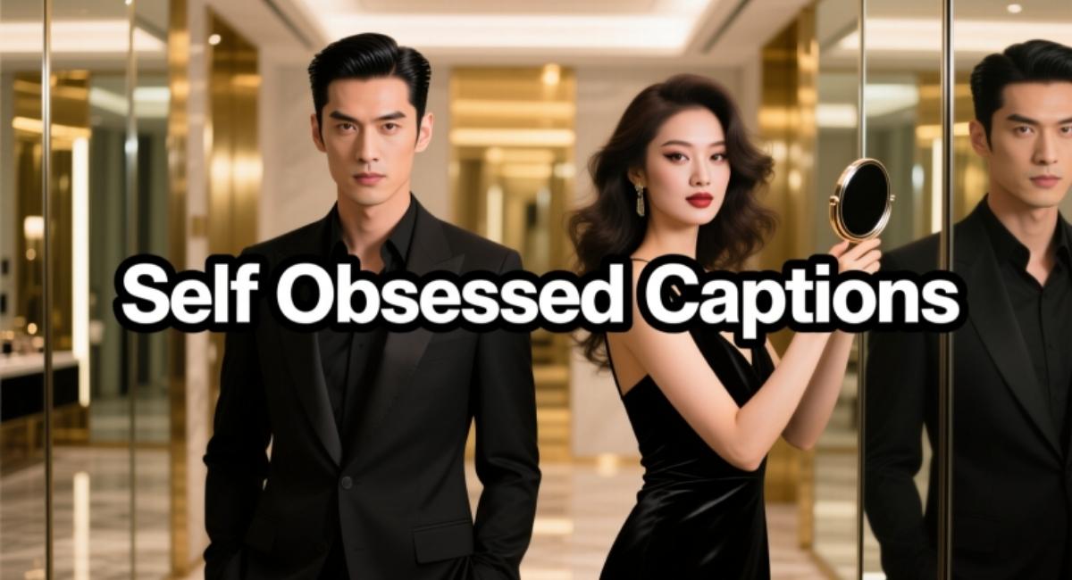 Self Obsessed Captions: Bold, Funny & Unique Lines for Instagram Posts